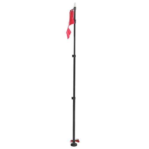 VGEBY Bandera de Piragüismo, Barco, Kayak, Pesca, Bandera de Visibilidad, Lámpara Impermeable con...