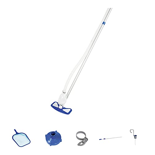 BESTWAY 58237 Kit de Accesorios de Limpieza de Piscinas y aspiradora sobre el Piso