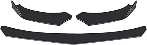WIOP 3Piezas ABS Coche Alerón Delantero Labio para Nissan Juke F15 2011~2019,Parachoques Delantero...