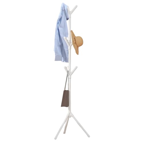 Perchero De Pie De Metal 170CM Con 9 Ganchos Percheros De Piso Moderno Fácil De Montar Perchero De...
