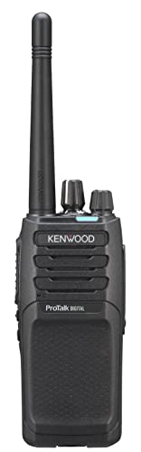 Kenwood NX-P1202AVK Radio analógica, negro; 4 zonas/16 canales por zona; totalmente programable...