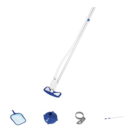 Bestway 58234 - Juego de Accesorios de Limpieza y Mantenimiento de Piscinas sobre el Piso para...