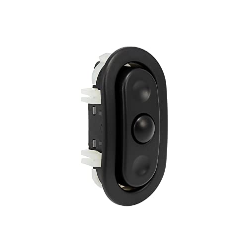 X AUTOHAUX Botones de control de radio de audio, interruptor montado en el volante derecho para...