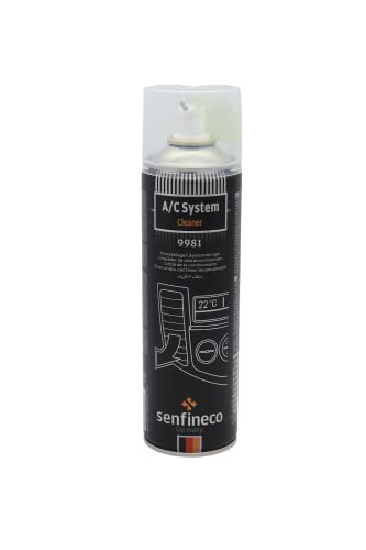 Senfíneco Limpiador del sistema de aire acondicionado en espuma 520 ml, desinfecta y limpia...