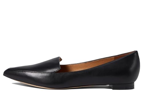 NINE WEST Abay - Mocasines Planos para Mujer, Black Leather 003, 7 US