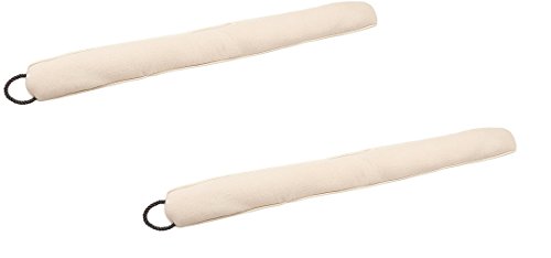 Frost King DS2 - Sello de tela para puerta o ventana, 9,8 cm, color beige (2 unidades)