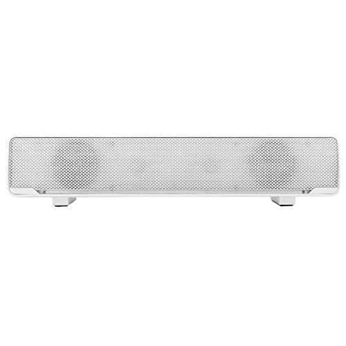 ANGGREK Altavoces Blancos para Computadora Mini Barra de Sonido para TV Pc CPU con Barra de Sonido...
