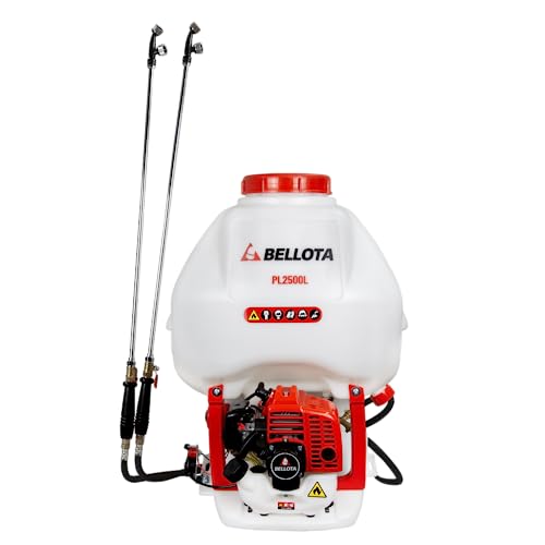 Bellota 7FL2T25C | Fumigadora de Motor/aspersora a Gasolina 2 Tiempos 25 litros de Capacidad Uso...