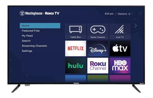 Westinghouse Televisor 40 Pulgadas | LED | Full HD | Smart Roku TV | HDMI | USB | Funciona con Alexa...