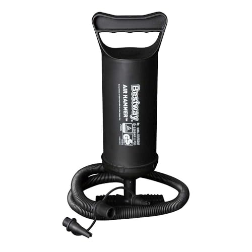 Bestway - Bomba de inflado Air Hammer, negra, 12 pulgadas