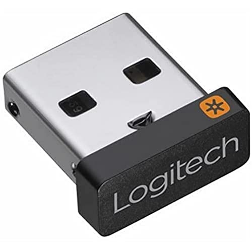Logitech Receptor unificador USB, Color Negro