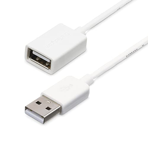 StarTech USBEXTPAA1MW Cable de Extensión Alargador USB 2.0 de alta Velocidad Hi Speed, Macho a...