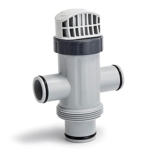 Intex 11872 - Válvula de émbolo de manguera doble dividida de repuesto para piscina sobre el suelo...