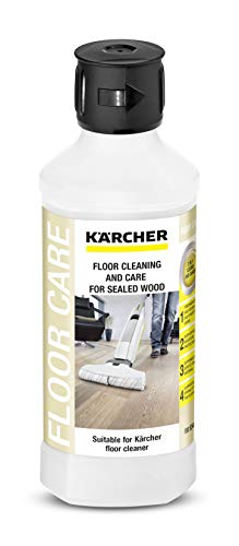 Karcher Limpiador de madera para pisos sellados, 16 onzas líquidas, blanco, 16 onzas líquidas