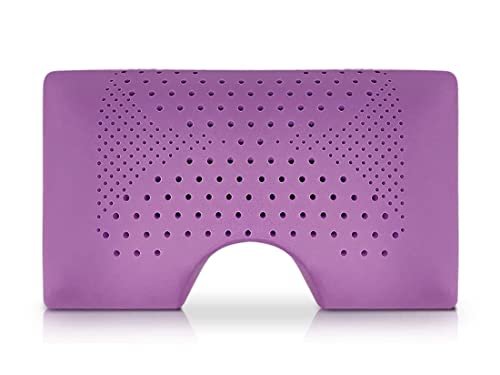 Smart Bamboo: Almohada Cervical/Esencia Aromática Lavanda/Corte al Hombro/Almohada Ortopédica para...