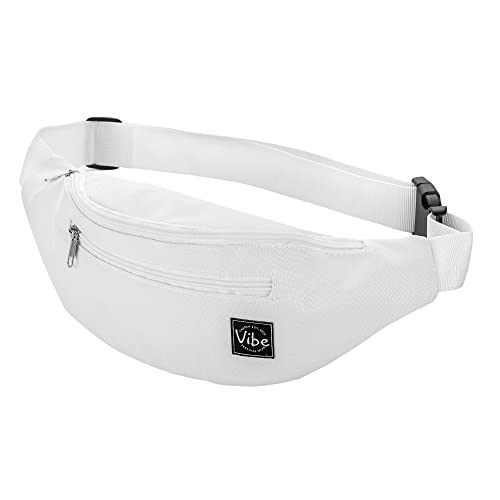 Vibe Festival Gear Riñonera para hombres y mujeres, muchos estampados, color negro, holográfico,...