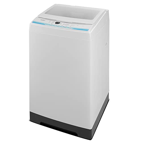 COMFEE' 1.6 pies cúbicos lavadora portátil, capacidad de 1.6 libras totalmente automática...
