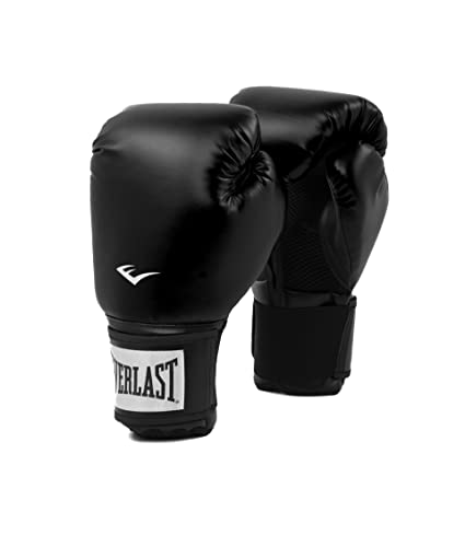 Everlast Prostyle 2 - Guantes de Boxeo (12 onzas), Color Negro