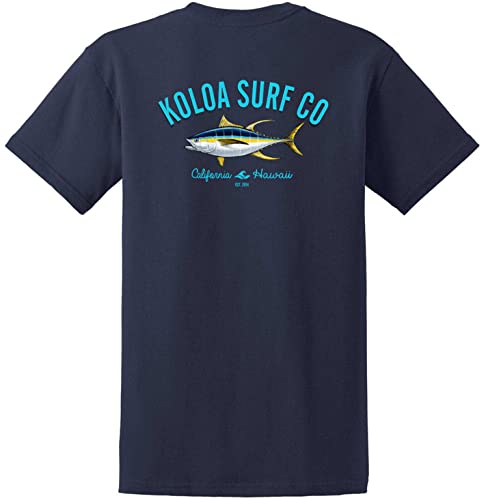 Koloa Surf - Camisetas de algodón pesado con gráficos personalizados en tamaño regular, grande y...