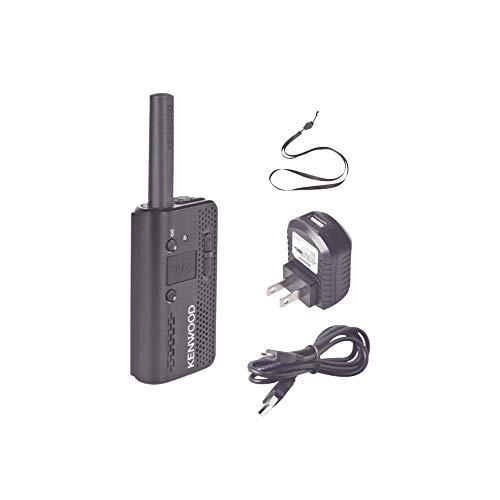 Kenwood Radio Portatil de Bolsillo 2 vias Profesional UHF PKT-03, 4 Canales
