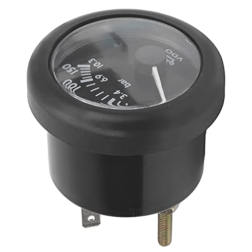 Medidor de Presión de Aceite, 52 Mm 0150psi Medidor de Medición del Puntero de la Pieza del...
