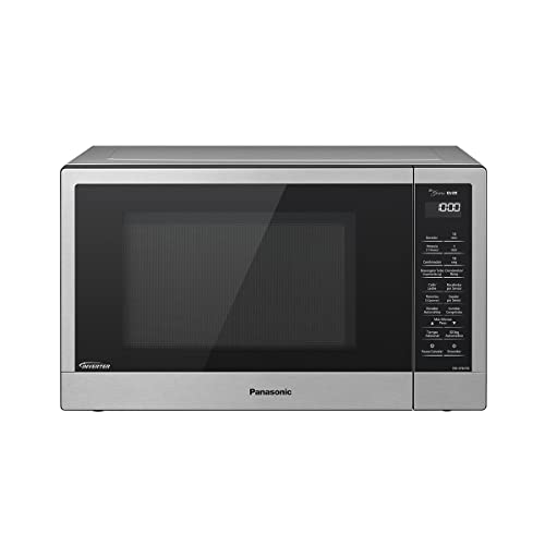 Horno Panasonic Microondas Inverter y Grill 2 en 1 modelo NN-GT67KSRPH, capacidad de 1.1 pies...