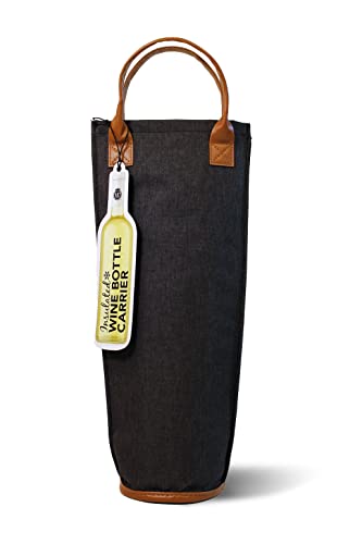 Portabotellas de vino, negro, 1 unidad