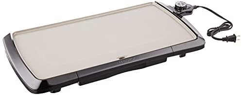 Presto 07055 Cool-Touch - Plancha eléctrica de cerámica, 20 pulgadas, color negro