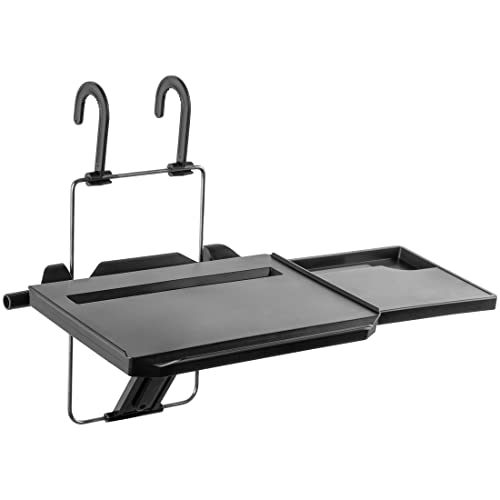 Mount-It! Bandeja de mesa para automóvil con altura e inclinación ajustables | Escritorio de...