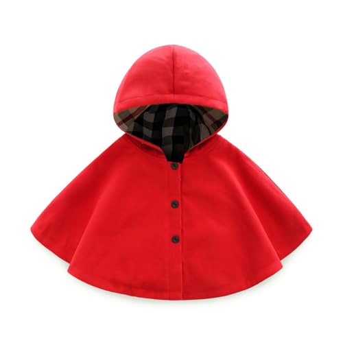Capa con capucha para niños, capa cálida para bebé, mantón para primavera y otoño, abrigos de...
