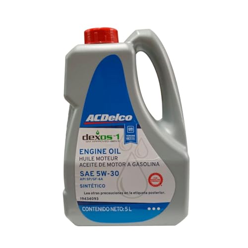 Aceite Sintetico 5W30 ACDelco Dexos 1 Gen 3 5L