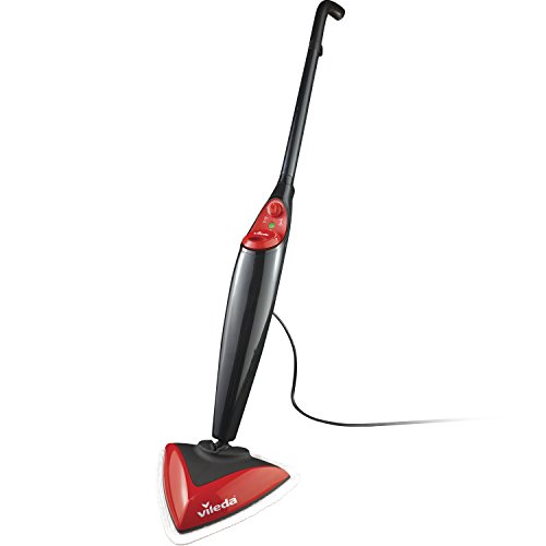 Vileda 150305 Steam Mop Sistema, Moderno, Rojo y Negro