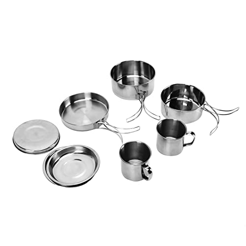 01 02 015 Juego de Utensilios de Cocina para Acampar, Utensilios de Cocina para Acampar Respetuoso...