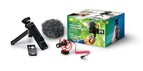 Nikon Kit de Accesorios Creator para cámara Z 30, Negro, 13567