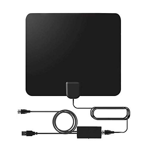 AVEDISTANTE Antena TV, Antena Antena de TV HDTV Digital con Amplificador de señal Inteligente para...