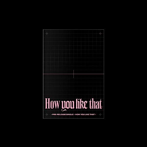 Blackpink Prelanzado individual How You Like That (incluye póster de preventa y un soporte de...