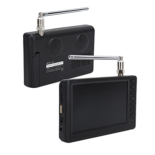Jectse TV portátil Smart TV portátil 1500mAh Batería Recargable Soporte 1080p Video