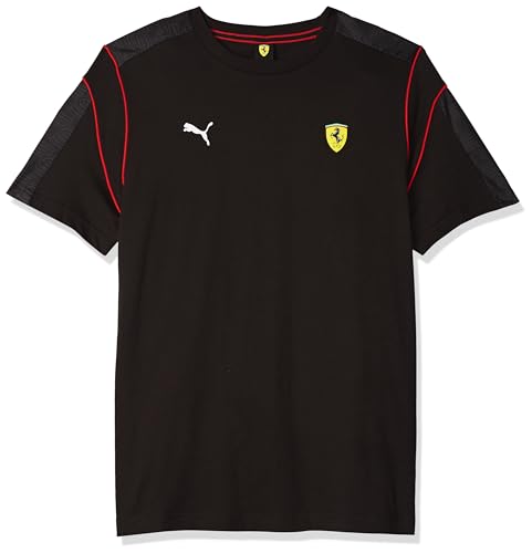 Puma 620938 01 Camiseta Ferrari Race Mt7 Tee Negro, Talla Chico
