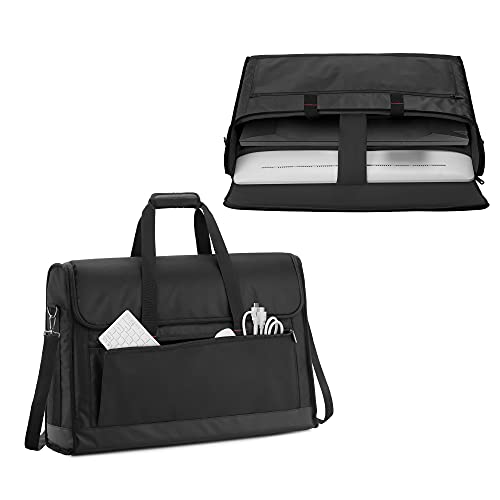 Trunab Funda de transporte para monitor de 24 pulgadas, bolsa de viaje acolchada para hasta 2...