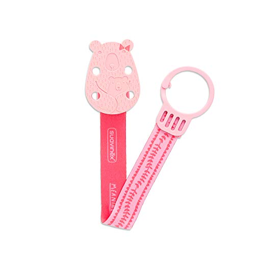 BROCHE SUJETA CHUPON 'MEANINGFUL LIFE' ROSA SUAVINEX