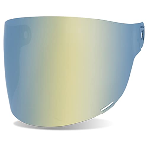 Bell Bullitt Flat Face Shield (Black Tab) (Gold Iridium)