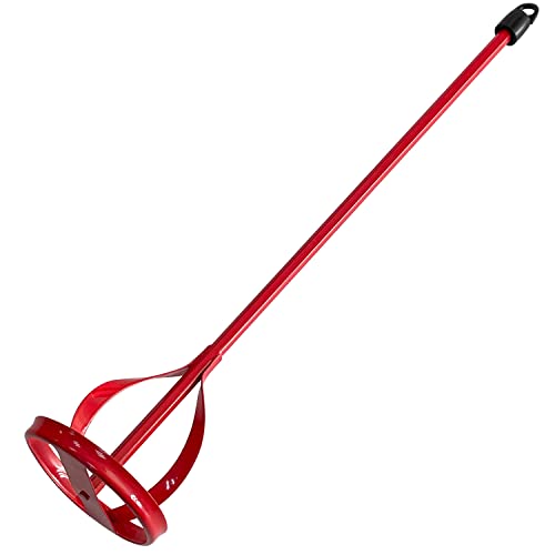 Sutekus Mezclador de pintura para mezclador de cubeta de taladro, lechada, cemento, mezclador de...
