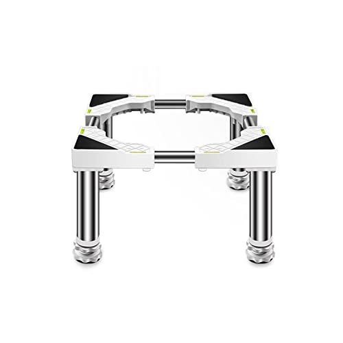 Soporte para secadora Longitud/ancho ajustable 45-65 cm Base para soporte para refrigerador Pedestal...