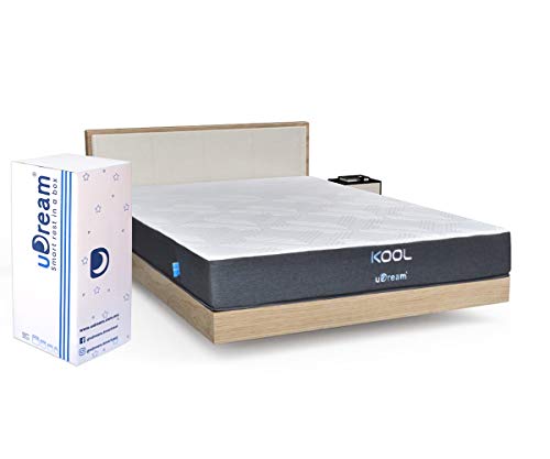 uDream Colchón en Caja Tecnología Memory Foam hipoalergénico - Kool (King Size).