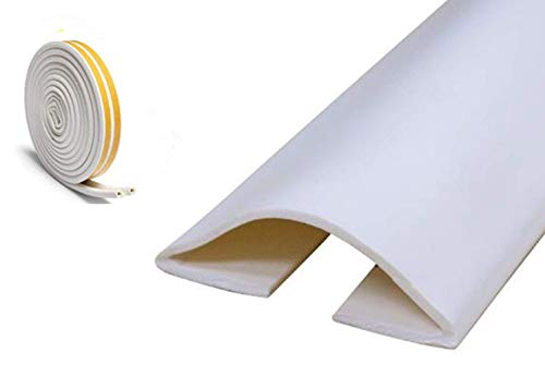 Burlete autoadhesivo de goma para puerta inferior de puerta, burlete para puerta, burlete para...
