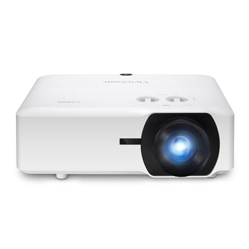 ViewSonic LS740W Proyector láser WXGA de 5000 lúmenes con Zoom óptico de 1,3X, Keystrone H/V,...
