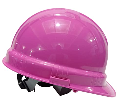 Casco de Seguridad Industrial Marca IGA, Plagosur Clase 'E' (MATRACA, Rosa)