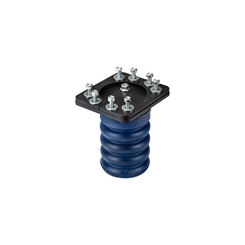 SuperSprings SSR-307-40 | SumoSprings trasero para Dodge RAM 1500, azul, 1000 libras.