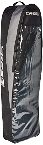 Cressi Gara Basic Long Fins, Bolsa para Aletas Largas Color Negro