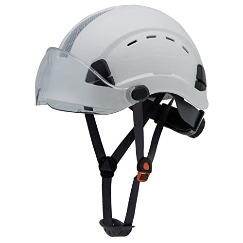 LOHASPRO - Casco de seguridad OSHA con visera ANSI Z89.1 aprobado para hombres y mujeres y adultos,...